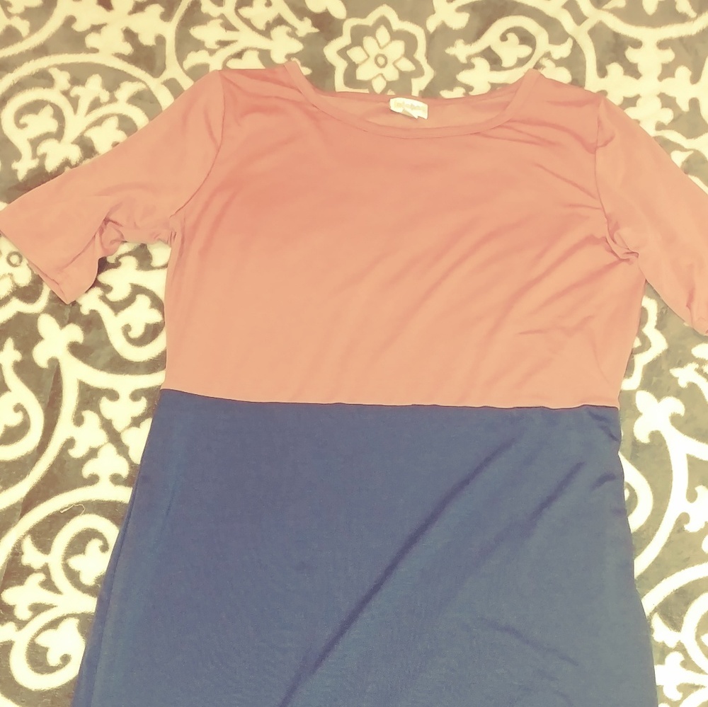 Lularoe color block dress! Size XL